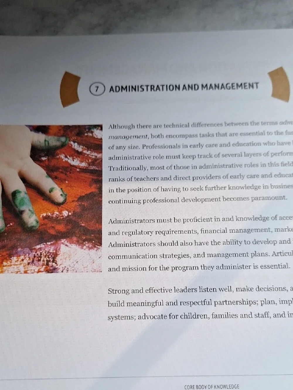 Kids Educational Book, Core Body of Knowledge For Early Childhood Education